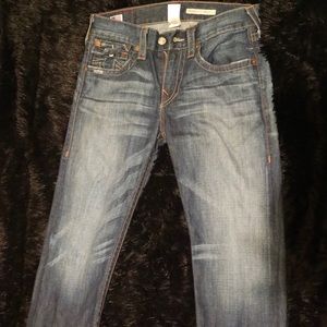 Men's true religion boot cut jeans